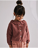 Phildar meiden vestje met kraag breien van Super Baby (247,m6)