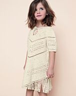 Phildar meisjes jurkje haken van Phil Rustique 