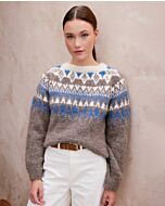 Phildar Noorse dames trui breien van Phil Chic, Phil Irlandais en Phil Soie Merinos (266,m16b)