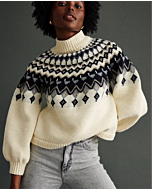 Phildar Noorse dames trui haken van Partner 3.5 en Phil Starlight (248,m10)