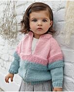 Phildar peuter jasje breien van Phil Beaugency en Merinos 6 (193, m6)