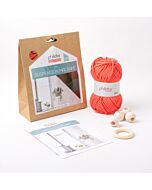 Phildar Macramé Plantenhanger set - koraal