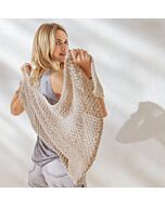 Phildar dames sjaal breien van Phil Eclat en Phil Brillant