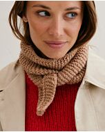 Phildar sjaal breien en haken van Phil Lambswool en Light Mohair (262,m1)