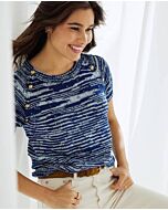 Phildar top met knopen breien van Phil Tiramisu (255, m8)