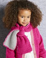 Phildar tweezijdige sjaal breien van Phil Gourmand