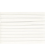 Mondkapjes elastiek kopen? Plat elastiek wit, 5mm breed