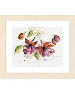 Lanarte borduurpakket Fuchsia in watercolour borduren pn-0008026