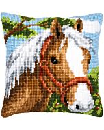 Vervaco kruissteek borduurkussen paard pn-0008624