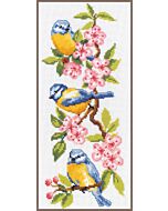 Vervaco vogels op bloesem gratis borduurpatroon! 