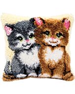 Knooppakket Knoopkussen twee poesjes vervaco pn-0014131