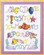 Borduurpakket  ABC Finding Nemo Vervaco pn-0014862
