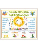 Vervaco borduurpakket cijfers en letters pn-0144905