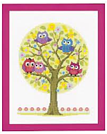 Borduurpakket taterende uiltje om te borduren pn-0146618