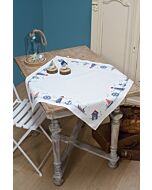 Vervaco bordurupakket tafelkleed Maritiem borduren met telpatroon pn-0147141