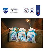 Vervaco borduurpakket kruidenzakjes 3 st. Kerst