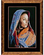 Lanarte borduurpakket Afrikaanse Dame pn-0149998