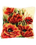 Knooppakket knoopkussen klaprozen Vervaco pn-0155264