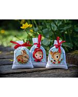 Vervaco borduurpakket kruidenzakjes 3 st. sprookjes pn-0155789