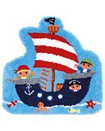 Vervaco knooppakket knoopkleed Piratenboot vervaco pn-0157787