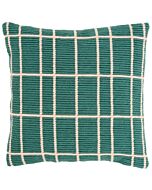 Borduurpakket Schuine spansteekkussen groen met telpatroon la maison victor pn-0163264