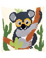 Vervaco borduurpakket kruissteekkussen Koala voorbedrukt  borduren PN-0167486