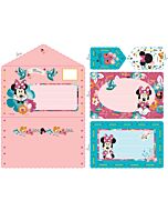 Vervaco kinder borduurpakket kaarten 5st. Minnie dagdroomt PN-0168416 van Disney