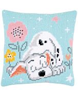 Borduurpakket voorbedrukt kruissteekkussen Dalmatier van vervaco pn-0169802