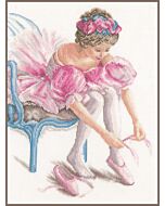  Borduurpakket Lanarte Mijn eerste dans met telpatroon op linnen  PN-0171419