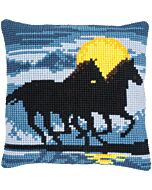 Vervaco kussenpakket Paarden in het maanlicht pn-0171755  om te borduren