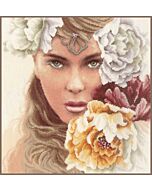 Borduurpakket Lanarte Intrigerende blik met telpatroon  van Romance pn-0171826