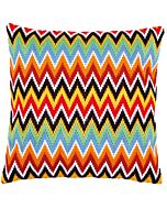 spansteek borduurpakket borduurkussen zigzag van Vervaco pn-0172881