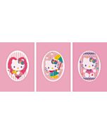 Borduurpakket 3 wenskaarten Hello Kitty van Vervaco  pn-0174595