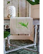 Borduurpakket tafelloper meiklokjes  Vervaco  pn-0178518  voorbedrukt