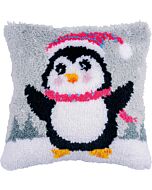 Vervaco Smyrnapakket knoopkussen Pinguïn PN-0179206 voorbedrukt