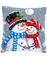 Vervaco kussenpakket Sneeuwmannen PN-0190826 om te borduren