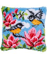 Vervaco smyrnapakket knoopkussen meesjes in magnolia PN-0190868 voorbedrukt