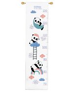 Vervaco groeimeter pandabeertjes gaan slapen van Vervaco pn-0191629 