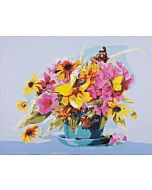 Schilder op nummer pot met bloemen Marjolein Bastin Lanarte PN-0194385