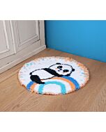 Vervaco knooppakket  Panda op regenboog knoopkleed pn-0194422