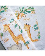 Vervaco groeimeter Jungle dieren om te borduren pn-0198526