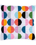  Voorbedrukte spansteekkussen cirkels Vervaco pn-0199328