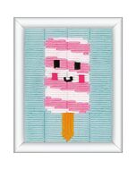 Kinder borduurpakket spansteek ijsje van Vervaco pn-0199377