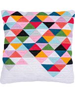 Voorbedrukte spansteekkussen driehoekjes Vervaco pn-0199401