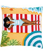 Vervaco Schuine spansteekkussen pakket strand pn-0200160