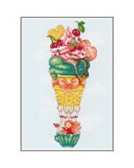 Vervaco borduurpakket Ijsjesballon PN-0200165 telpatroon