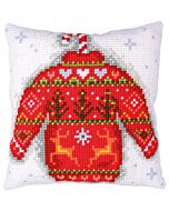 Vervaco borduurkussenpakket kersttrui PN-0202288 voorbedrukt