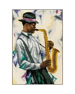 Lanarte borduurpakket Swingen op de muziek PN-0202489 is een borduurpakket van de serie Classic.