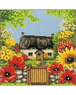 Vervaco borduurpakket Zomer huis PN-0203182