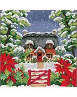 Vervaco borduurpakket Winter huis PN-0203192